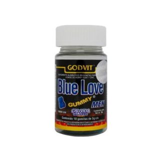 GOMITAS VIGORIZANTE HOMBRE BLUE LOVE MEN C 10 GN+VIDA