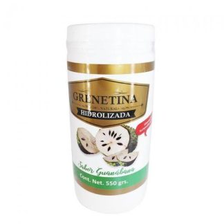 GRENETINA HIDROLIZADA SABOR GUANABANA 550 GRS. MIEL SALUD Y VIDA