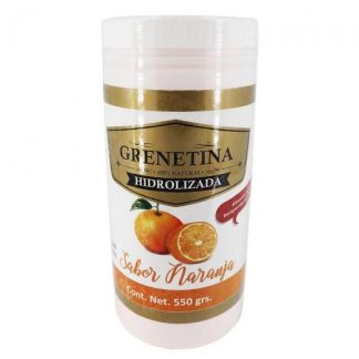 GRENETINA HIDROLIZADA SABOR NARANJA 550 GRS. MIEL SALUD Y VIDA