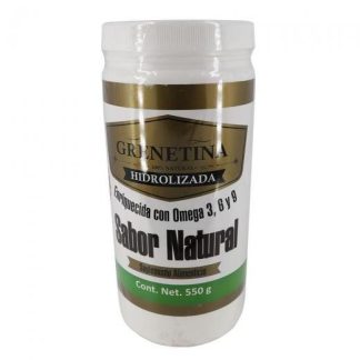 GRENETINA HIDROLIZADA SABOR NATURAL 550 GRS MIEL SALUD Y VIDA