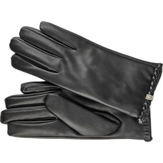 GUANTES PARA DAMA UNITALLA DE PU CON TOUCHSCREEN NEGRO HOLLY LAND