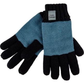GUANTES PARA NIÑO UNITALLA TEJIDOS CON FORRO AZUL HELLODREAM