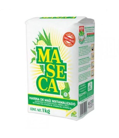 HARINA DE MAIZ MASECA BOLSA 1 KILOGRAMO