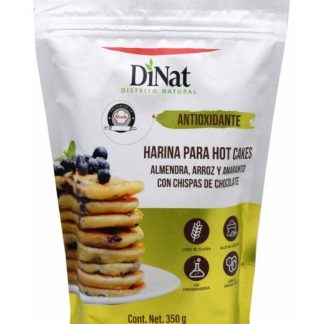 HARINA PARA HOT CAKES CON CHISPAS DE CHOCOLATE 350 G DINAT