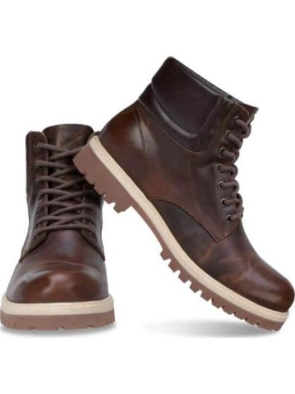 BOTIN CASUAL TIPO LEÑADOR AGUJETA MIEL GOODYEAR - Image 7