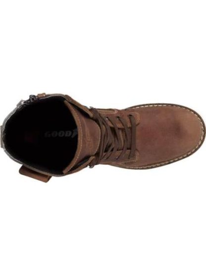 BOTIN CASUAL TIPO LEÑADOR AGUJETA CAFE GOODYEAR - Image 3
