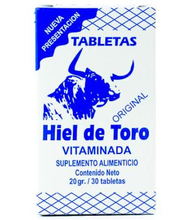 HIEL DE TORO VITAMINADA 30 TAB HIEL DE TORO