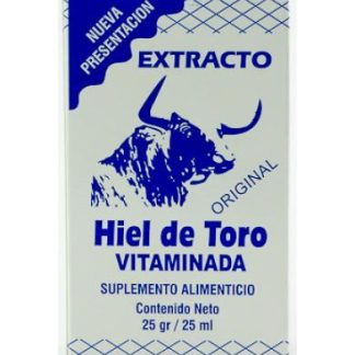 HIEL DE TORO VITAMINADA EXTRACTO 25 ML HIEL DE TORO