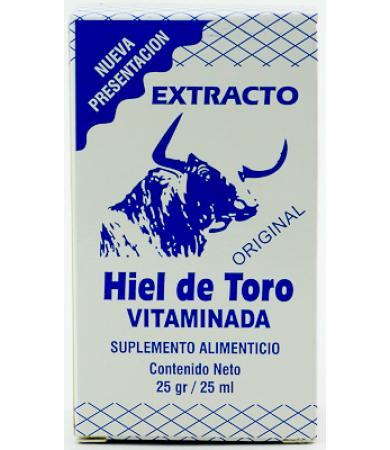 HIEL DE TORO VITAMINADA EXTRACTO 25 ML HIEL DE TORO