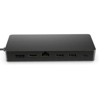 HP HUB USB-C MACHO 1X HDMI 1X DP 1X RJ-45 2X USB-A 2X USB-C NEGRO