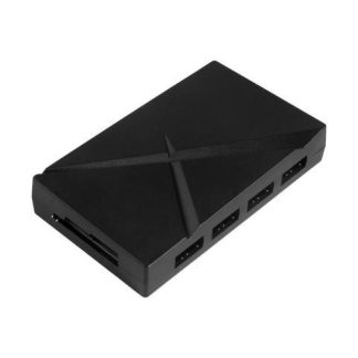 HUB MULTICONTACTOS VENTILADORES BALAM RUSH EOLOX HUB EXH8 4 CONECTORES PARA ARGB 3 PIN