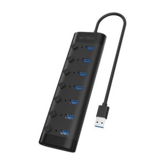 HUB USB 3.0 PORT X7 DH470 ACTECK ADVANCED SERIES HUB 7 EN 1