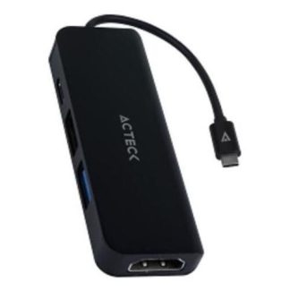 HUB USB-C ACTECK 4 EN 1 USB C - HDMI USB-A 3.0 USB-A 2.0
