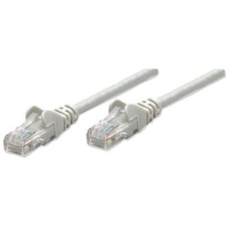 INTELLINET CABLE PATCH CAT5E UTP 100% COBRE RJ-45 MACHO - RJ-45 MACHO 2 METROS GRIS