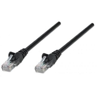 INTELLINET CABLE PATCH CAT5E UTP 100% COBRE RJ-45 MACHO - RJ-45 MACHO 2 METROS NEGRO