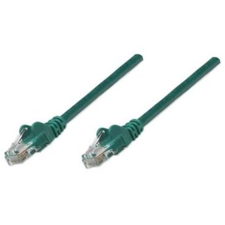 INTELLINET CABLE PATCH CAT5E UTP RJ-45 MACHO - RJ-45 MACHO 1 METRO VERDE