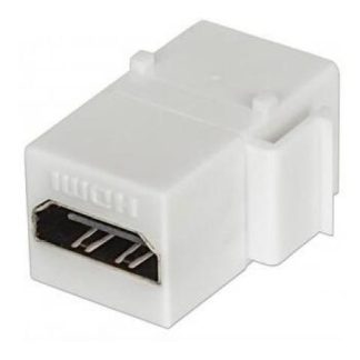 INTELLINET HDMI INLINE COUPLER TIPO KEYSTONE HDMI HEMBRA BLANCO