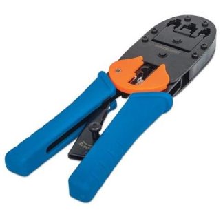 INTELLINET PINZA CRIMPADORA PARA PLUG MODULAR RJ-45-RJ-12-RJ-11