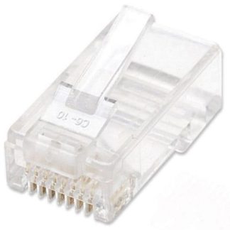 INTELLINET PLUGS MODULARES RJ-45 CAT6 BOTE CON 100 PIEZAS