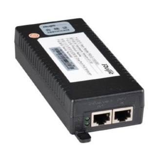 INYECTOR POE RUIJIE RGE130(GE) ESTANDAR 802.3AT GIGABIT (53 V 0.6 A 30W)