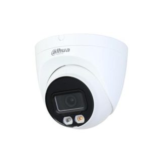IPCHDW2449TSIL DOMO IP 4MP LUZ DUAL INTELIGENTE+FULL COLOR-WIZSENSE-2.8MM-MICROFONO-30 MTS IR LUZ VISIBLE-RANURA MICROSD-WDR 120DB-SMD PLUS-POE