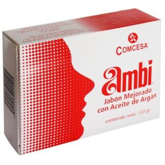 JABON AMBI 120G JABON MEJORADO CON ACEITE DE ARGAN COMERCIALIZADORA DEL CENTRO