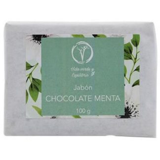 JABON ARTESANAL CHOCOLATE MENTA 100 G VIDA VERDE Y E.