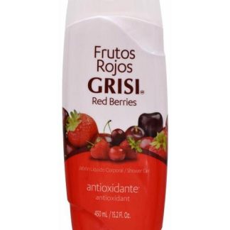 JABON CORPORAL ANTIOXIDANTE BAYAS ROJAS 450 ML GRISI