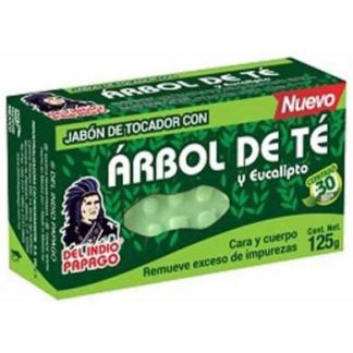 JABON DE ARBOL DE TE 125 G DEL INDIO PAPAGO