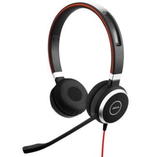 JABRA AUDIFONOS CON MICROFONO EVOLVE 40 UC STEREO ALAMBRICO 3.5MM-USB NEGRO - ¡ENVIO GRATIS LIMITADO A 5 PRODUCTOS POR CLIENTE!