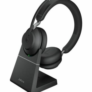JABRA AURICULARES EVOLVE2 65 MS STEREO INALAMBRICO BLUETOOTH USB A NEGRO