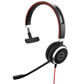 JABRA MONOAURAL EVOLVE 40 UC ALAMBRICO 3.5MM-USB NEGRO - ¡ENVIO GRATIS LIMITADO A 5 PRODUCTOS POR CLIENTE!
