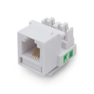 JACK DE RED BROBOTIX CAT-3 RJ-11 TELFONIA BLANCO 497837