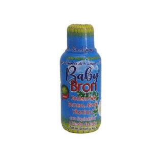 JARABE BABY BRON 125 ML SIN AZUCAR HEREDA HELIXROMEROMENTA VITAMI GRUPO OMEGA 2000
