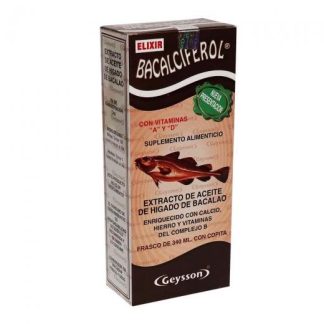 JARABE BACALCIFEROL 340ML. CON VIT A Y D EXTRACTO DE ACEITE DE HI GEYSSON