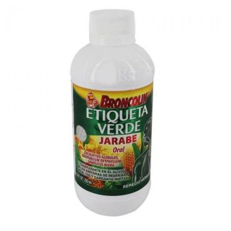 JARABE BRONCOLIN ETIQUETA VERDE C PROPOLEO 250 ML. MIEL DE ABEJA BRONCOLIN
