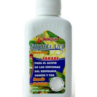 JARABE ETIQUETA AZUL 140 ML BRONCOLIN