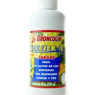 JARABE ETIQUETA AZUL 250 ML BRONCOLIN