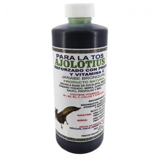 JBE. PARA LA TOS AJOLOTIUS 250ML REF. CON PROPOLEO Y VIT. C MIEL SALUD Y VIDA