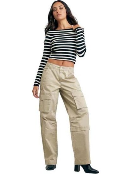 JOGGER CINTURA ALTA BEIGE HOLLY LAND