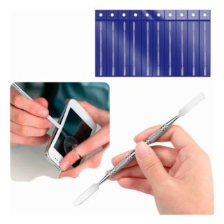 KIT 10 PALANCAS PARA REPARACION Y DESMONTAJE DE CELULARES Y TABLETS SPUDGER DE ACERO DOBLE PUNTA