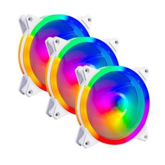 KIT 3 VENTILADORES DE 120MM BALAM RUSH EOLOX BLAZE EX30KW VELOCIDAD 1200 RPM FLUJO DE AIRE 31.3 CFM
