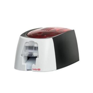 KIT BADGY EVOLIS PVC NEGRO ROJO COLOR BLANCO PINTAR POR SUBLIMACION-TRANSFERENCIA TERMICA KIT DE CREDENCIALIZACION