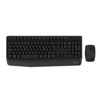 KIT DE TECLADO Y MOUSE ACTECK CREATOR PLUS MK465 INALAMBRICO USB NEGRO