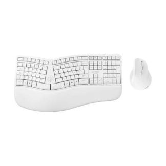 KIT DE TECLADO Y MOUSE ACTECK CREATOR VIRTUOS FITT MK770 INALAMBRICO RF INALAMBRICO BLANCO (ESPANOL)
