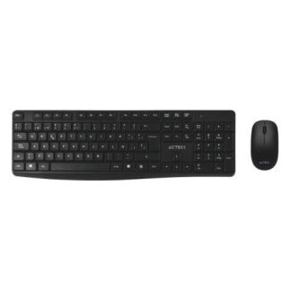 KIT DE TECLADO Y MOUSE ACTECK KT25 INALAMBRICO USB NEGRO