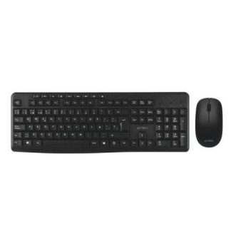 KIT DE TECLADO Y MOUSE ACTECK KT28 INALAMBRICO USB NEGRO