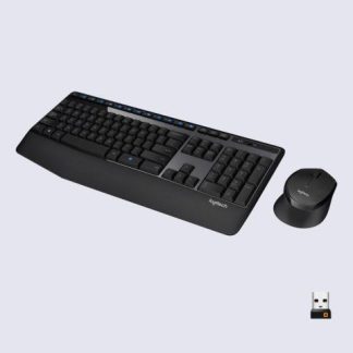 KIT DE TECLADO Y MOUSE LOGITECH MK345 INALAMBRICO USB NEGRO (ESPANOL)