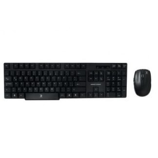 KIT DE TECLADO Y MOUSE PERFECT CHOICE PC-200994 INALAMBRICO USB NEGRO (ESPANOL) - RESISTENTE A DERRAMES