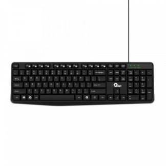 KIT DE TECLADO Y MOUSE QIAN QKX-20603 ALAMBRICO USB NEGRO (ESPANOL)